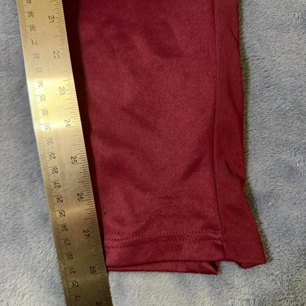 Adidas burgundy track pants women Size S - Picture 2 of 6